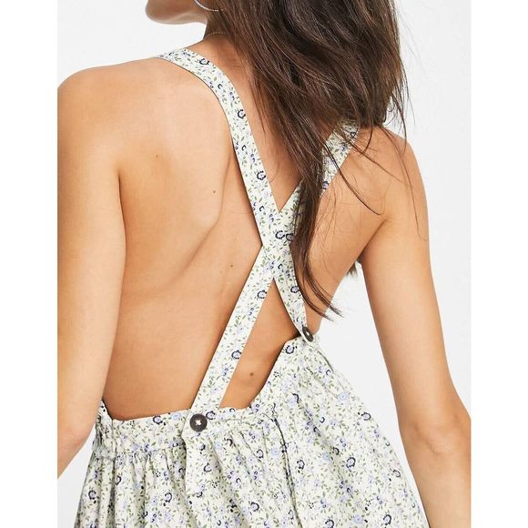 NWT Free People Petunia Mini Dress Size L. B-4 - Picture 5 of 10